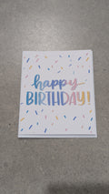 Happy Birthday - Pastel Confetti