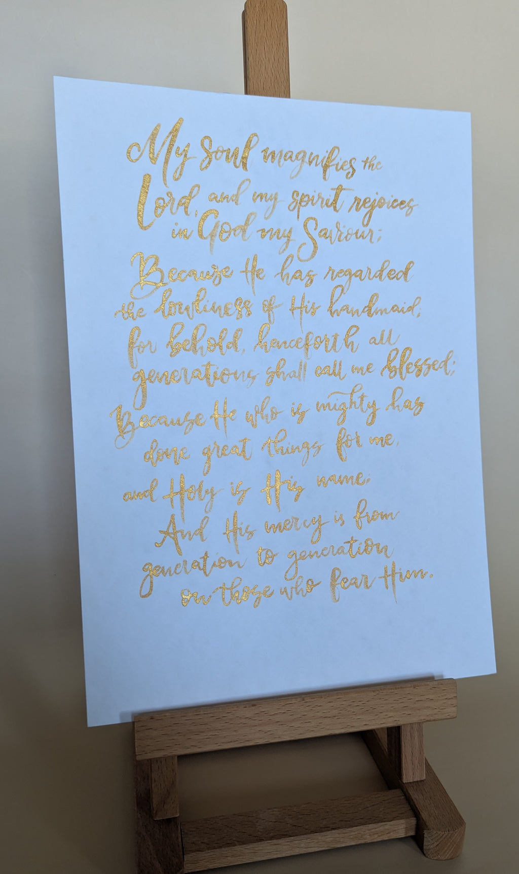 The Magnificat (A4)