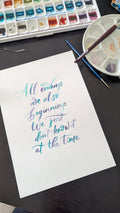 All endings are also beginnings (A4)