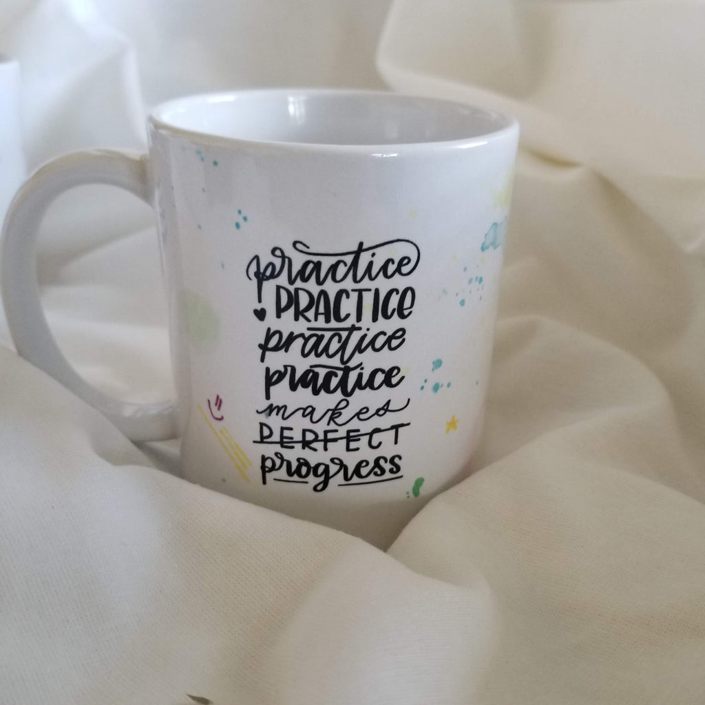 Practice Makes Progress – Paint Splatter