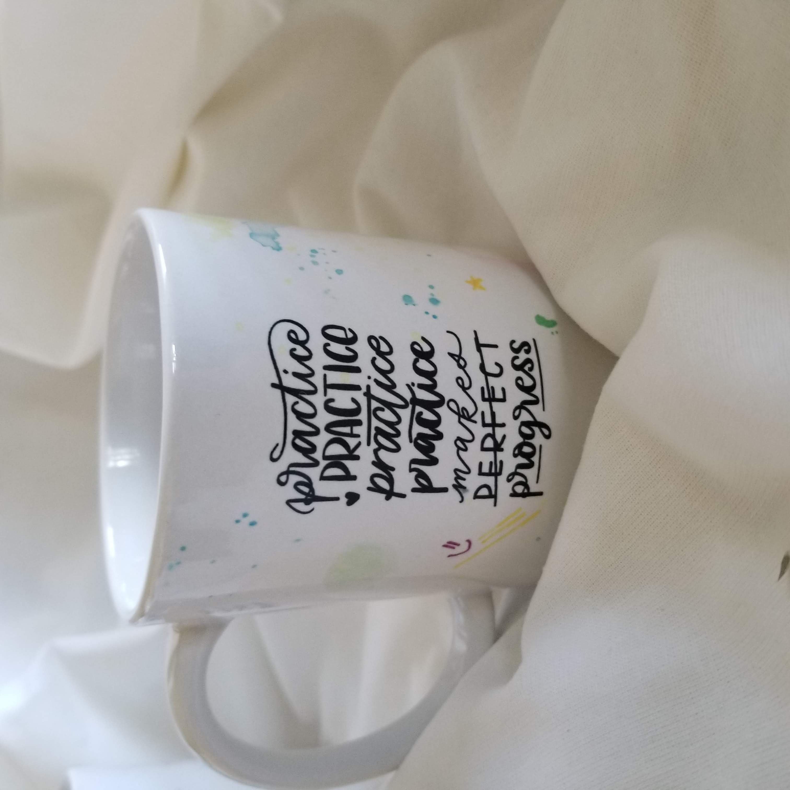 Practice Makes Progress – Paint Splatter