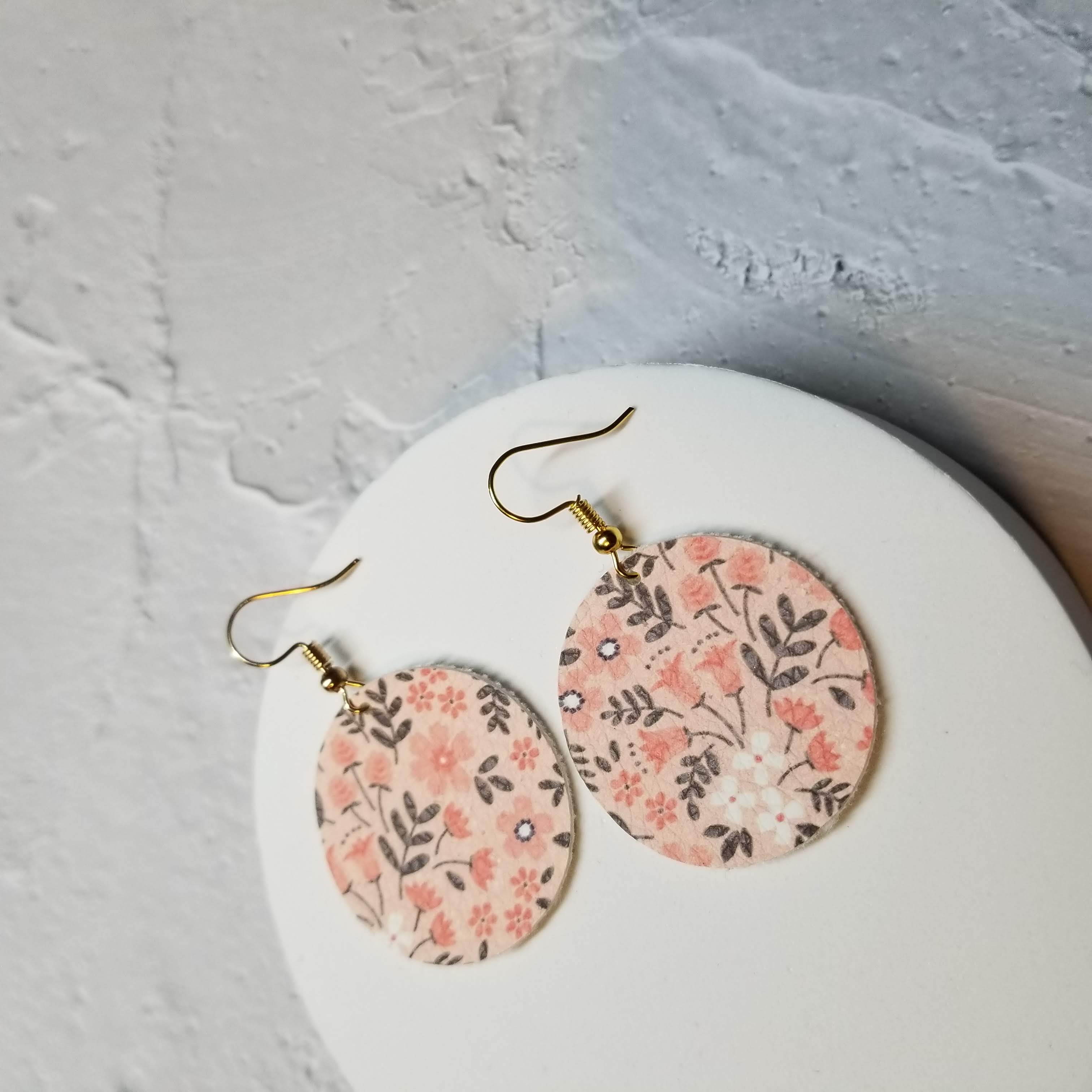 Spring – Lightweight Fabric Earrings