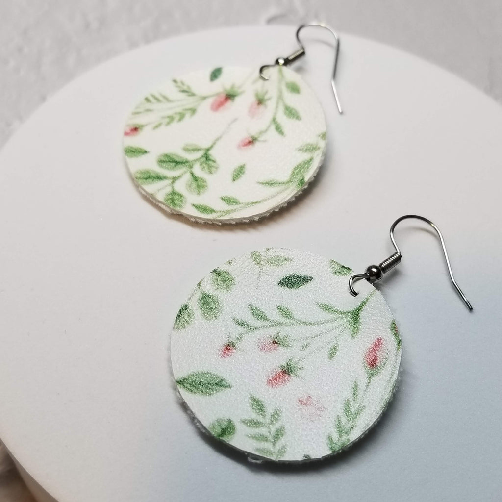 Spring – Lightweight Fabric Earrings