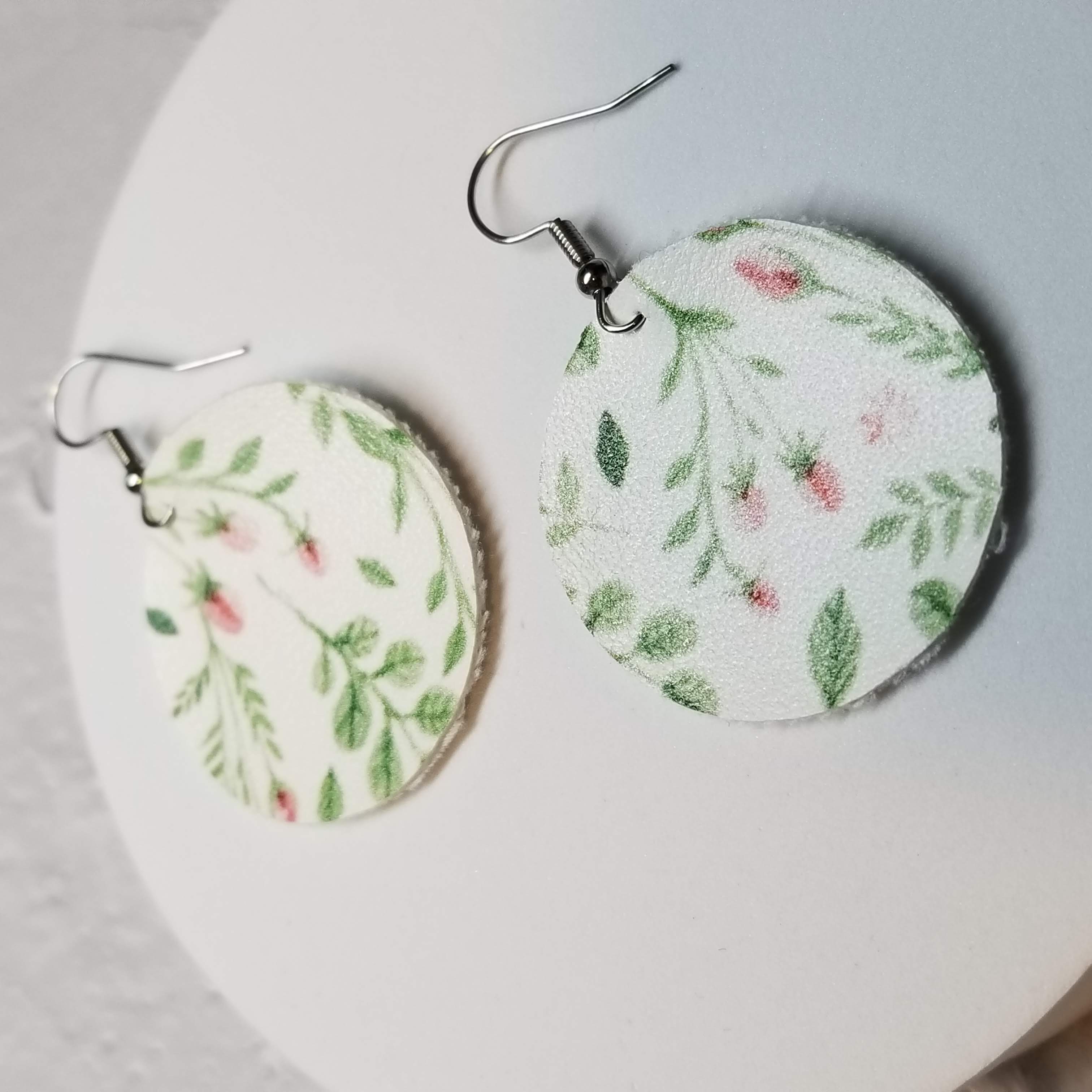 Spring – Lightweight Fabric Earrings