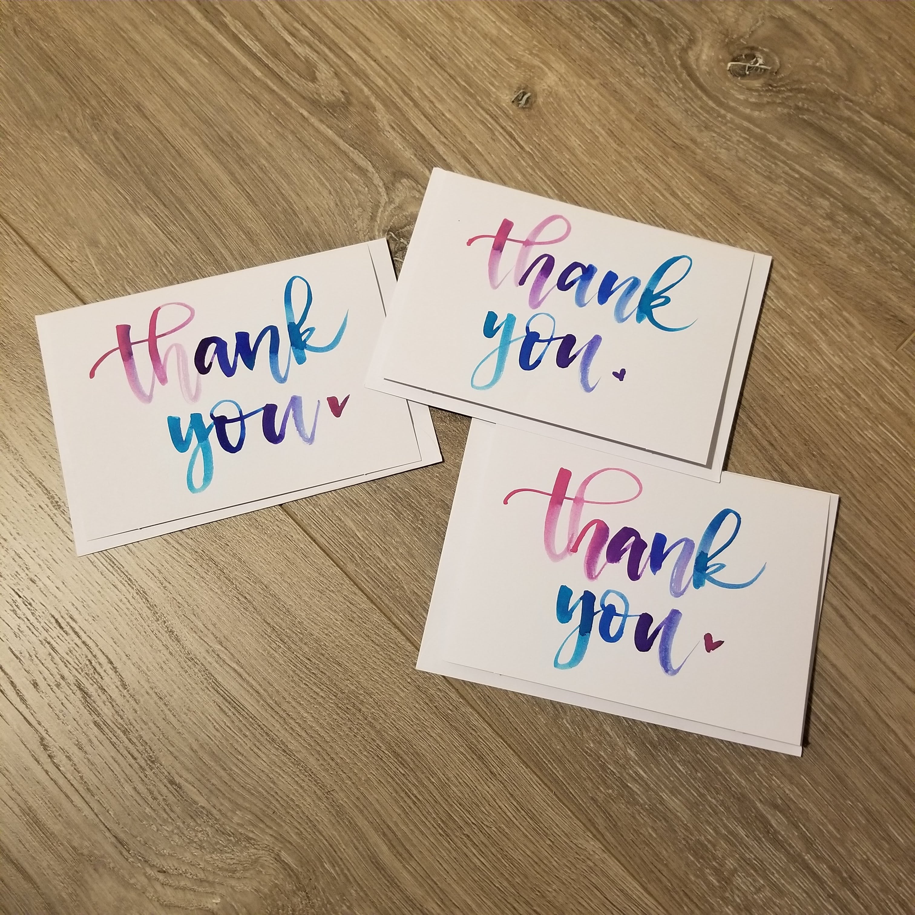 "Thank You" Card