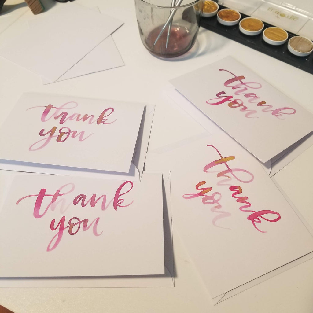 "Thank You" Card