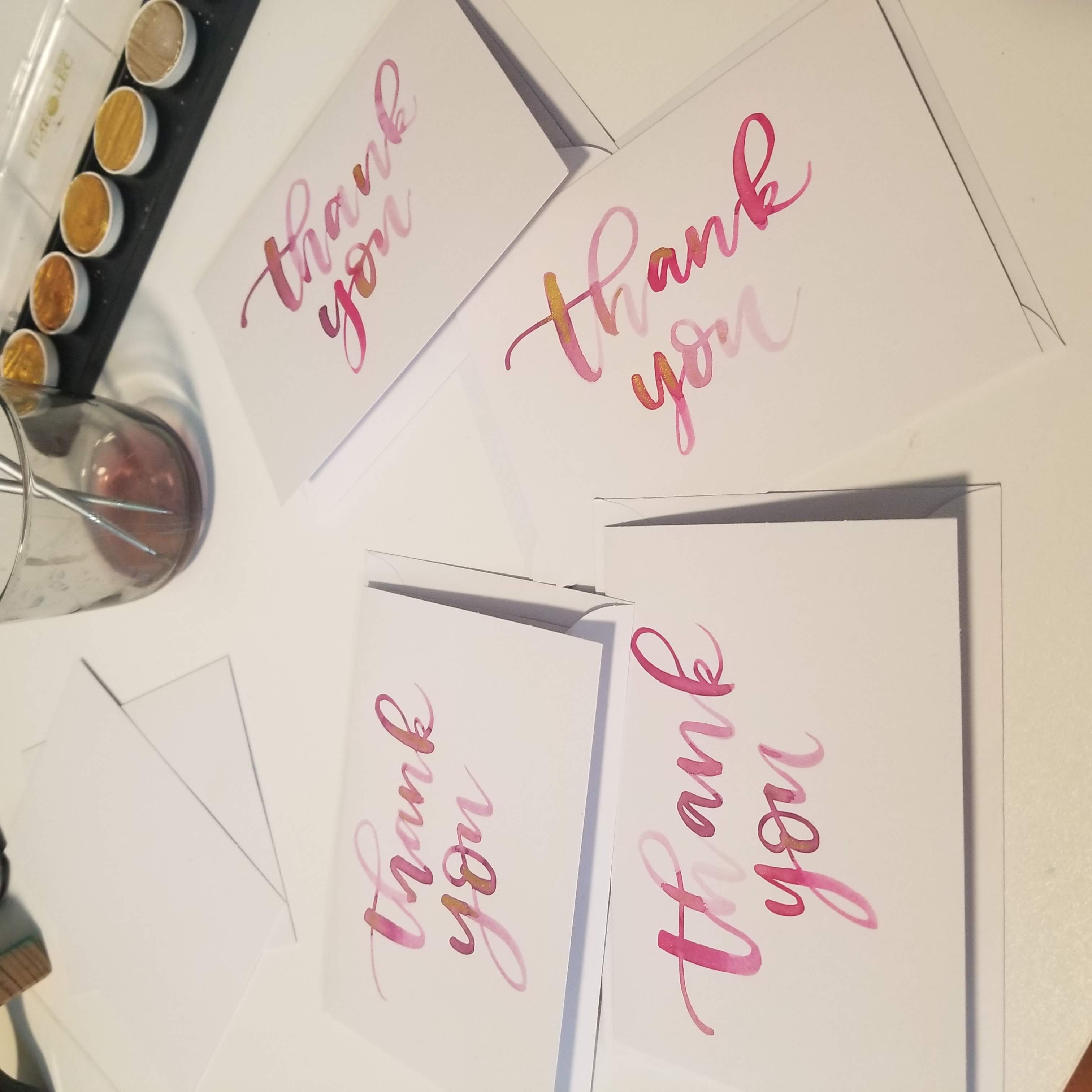 "Thank You" Card