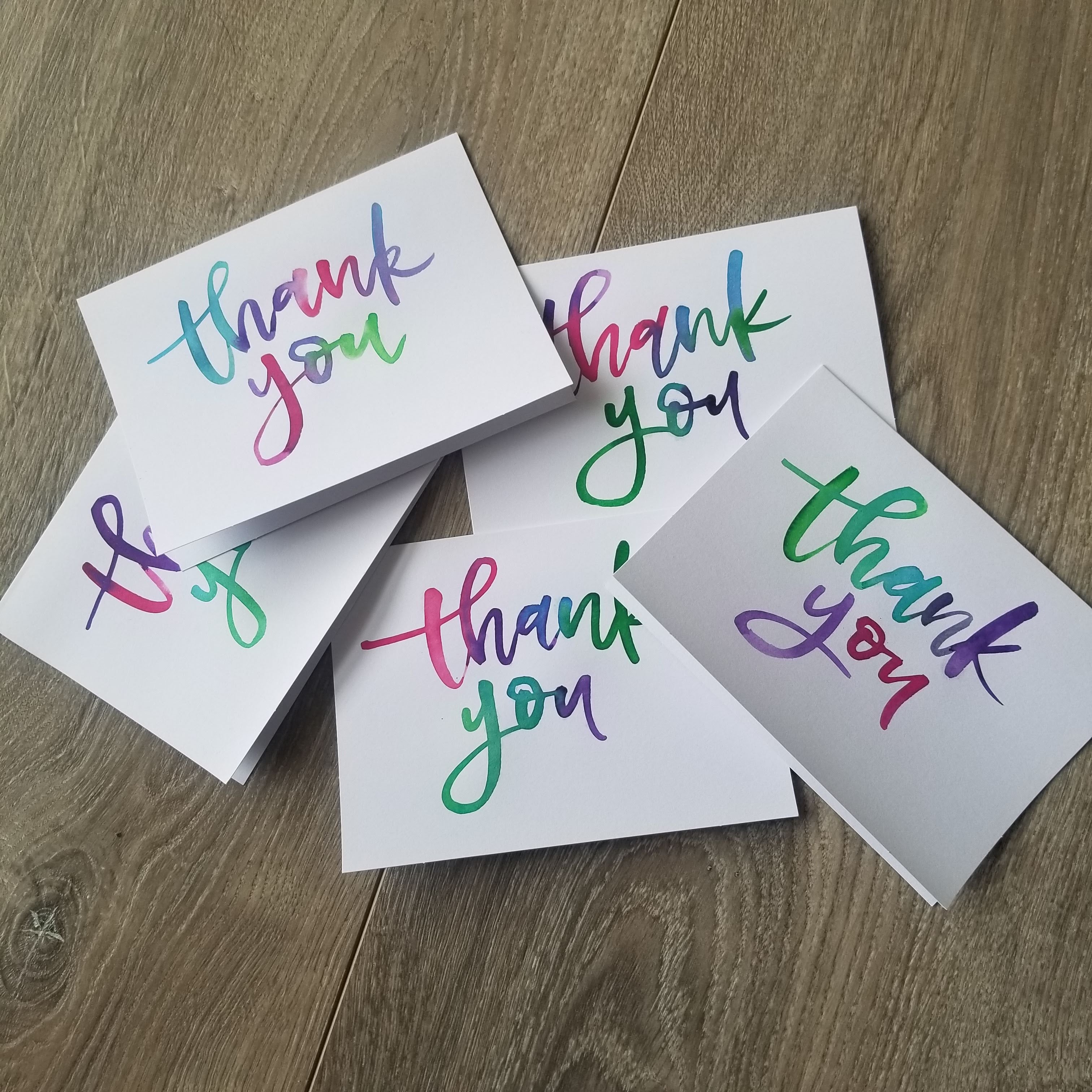 "Thank You" Card