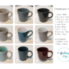 Custom mug available colours